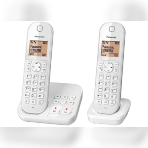 Panasonic KX-TGC422 DECT-Telefon Anrufer-Identifikation Weiß Image