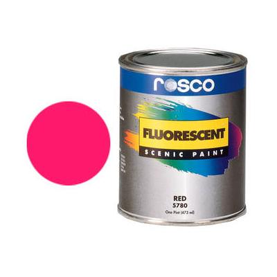 Rosco Fluorescent Paint (Pink, Matte, 1 Pint) 150057860016