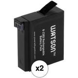 Watson Lithium-Ion Battery Pack for GoPro HERO4 (3.8V, 1160mAh, 2-Pack) B-2303K