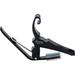 KYSER Quick-Change Capo for 6-String Acoustic Guitars (Black) KG6B