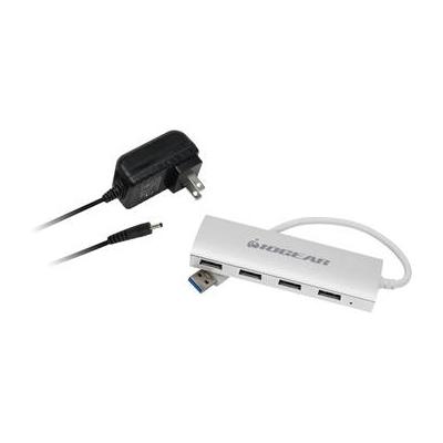 IOGEAR met(AL) USB 3.0 4-Port Hub with Power Adapter GUH304P