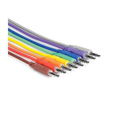 Hosa Technology Set of 8 Unbalanced Patch Cables 3...