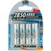 Ansmann AA Rechargeable NiMH Batteries (1.2V, 2850mAh, 4-Pack) 5035212