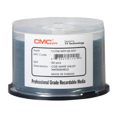 CMC Pro 700MB CD-R WaterShield Printable 48x Discs...