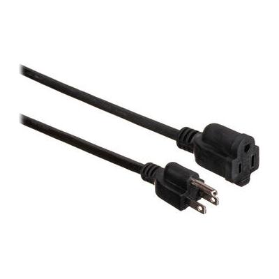 Watson AC Power Extension Cord (16 AWG, Black, 50'...