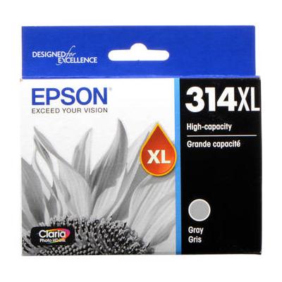 Epson T314XL Gray Claria Photo HD Ink Cartridge wi...