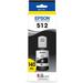 Epson T512 Black EcoTank Ink Bottle (140mL) T512020-S