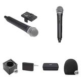 Samson Go Mic Mobile Dual-Channel Handheld System Kit SWGMMSHHQ8