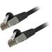 Comprehensive Cat 6 Snagless Shielded Ethernet Cable (25', Black) CAT6STP-25BLK