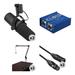 Shure Dual SM-7B Broadcaster Microphones with Cloudlifter CL-2 Kit SM7B