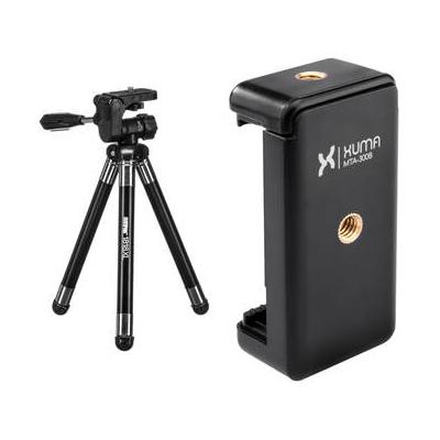 Sunpak 1818XL Tabletop Tripod and Xuma Smartphone Mount Kit 620-1818XLCC