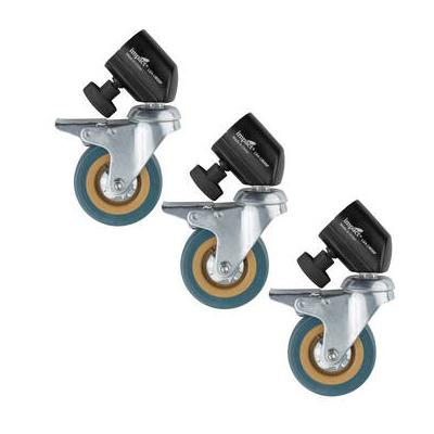 Impact Locking 3-Caster Set for 25mm Legs LSA-LW25P