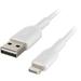 Belkin Boost Charge Lightning to USB-A Cable (3.3', White, 2-Pack) CAA001BT1MWH2PK