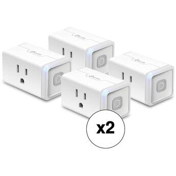 TP-Link HS103 Kasa Smart Wi-Fi Plug Lite (8-Pack) HS103P4