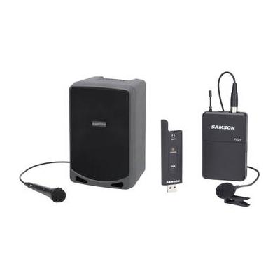 Samson Expedition XP106 Portable PA System Kit with XPD2 Wireless Lavalier Mic XP106
