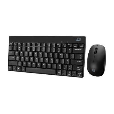 Adesso Wireless Mini Keyboard and Mouse Combo (Bla...