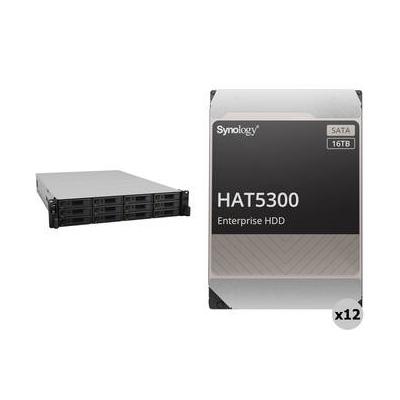 Synology 192TB RackStation RS3621xs+ 12-Bay NAS En...