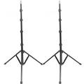 CAME-TV Quick Setup Compact Reverse-Folding Light Stand (2-Pack) SD12-2