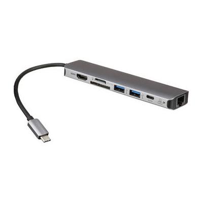Rocstor USB-C Multiport Docking Station (Gray) Y10A236-A1