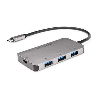 Rocstor Premium 4-Port USB Type-C to USB Type-A Hub with 100W Power Delivery Y10A254-A1