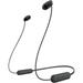 Sony WI-C100 Wireless In-Ear Headphones (Black) WIC100/B