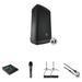 JBL Dual EON715 Stereo Powered Speaker Kit with Mixer, Mic, Stands, Bag, and Ca JBL-EON715-NA