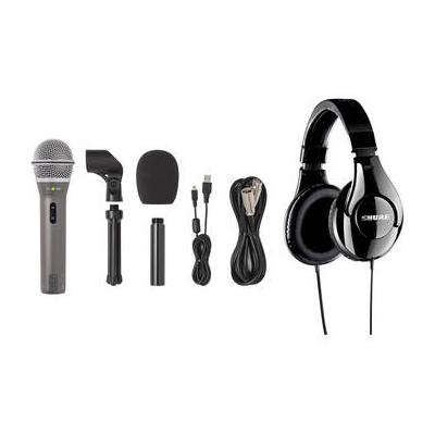 Samson Q2U Dynamic USB/XLR Microphone Recording and Podcasting Kit with Headphones SAQ2U