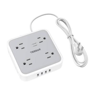 Tessan 8-Outlet Surge Protector with 4 USB Ports T...