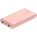 Belkin BoostCharge Portable Battery Bank (20,000mAh, Rose Gold) BPB012BTRG