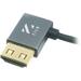 ZILR Hyper-Thin High-Speed HDMI Secure Cable with Right-Angle Connector and Ethe ZRHAA14