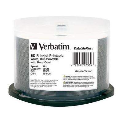 Verbatim BD-R Blu-ray 25GB DataLifePlus 16x White ...