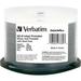 Verbatim BD-R Blu-ray 25GB DataLifePlus 16x White Inkjet Hub Printable Discs (50-Pac 97339