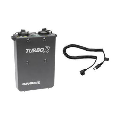 Quantum Instruments Turbo 3 Rechargeable Battery and Cable for Canon Kit 860140