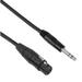 Pearstone PM Series 1/4" TRS Male to XLR Female Professional Interconnect Cable (50') PM-TRSXF50