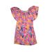 Dress - A-Line: Purple Floral Skirts & Dresses - Kids Girl's Size 10