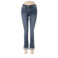 Jag Jeans Jeans - Mid/Reg Rise: Blue Bottoms - Women's Size 4 Petite