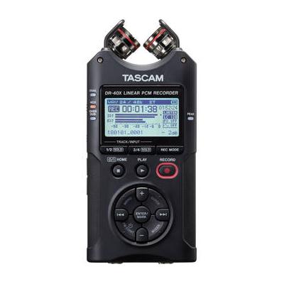 TASCAM DR-40X 4-Channel / 4-Track Portable Audio R...