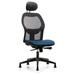 Symple Stuff Brian Mesh Task Chair Upholstered in Blue/Black | Wayfair 23D35F5989184EA6A02D5D34FDF9DEBB