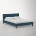 Joss & Main Ames Standard Bed Upholstered/Metal/Polyester in Gray | Full | Wayfair F7DCDF0899094E5A9D25F5D227DF871F