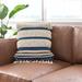 Joss & Main Venora Square Cotton Pillow Cover & Insert Cotton in Blue/Navy | 18" x 18" | Wayfair 5B923001748D4487ABFEF1523453AD9C