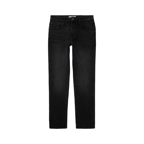 TOM TAILOR Herren Josh Regular Slim Jeans, schwarz, Uni, Gr. 32/32