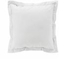 Douceur D'intérieur - Taie d'oreiller carrée 63x63 cm - Percale 100% coton Blanc - Blanc