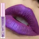 12 Colors Metal Glitter Liquid Lipsticks Waterproof Nude Matte Lip Gloss Long-lasting Not Fading Lip