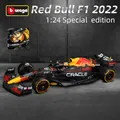 Bburago 1:24 Large Size 2022 F1 Winner Red Bull RB18 Special Edition Helmet Livery Racing Formula
