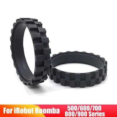 Tires For iRobot ROOMBA Wheels 500 600700 800 900E5 I7+S9 IROBOT 980 698 Series Anti-Slip Rubber Wheel Accessories Spare Part