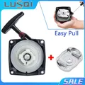 LUSQI 2PCS Easy Pull Recoil Starter Kit Apply To 1E40F-5/40F-5/40-5/44F-5/BG430/CG430/TU43 Lawn