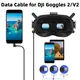 Daten Kabel für DJI Avata Brille 2/V2 Telefon Tablet Micro-USB Typ-C Übertragung Datum Linie adapter