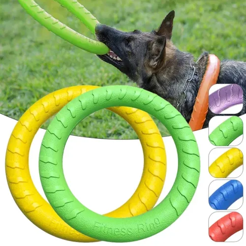 Hund Spielzeug Pet Fliegenden Scheiben EVA Hund Ausbildung Ring Puller Beständig Spielzeug für Hund