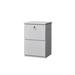 Inbox Zero 19 Wide 2 -Drawer File Cabinet Wood in White | 28 H x 19 W x 17 D in | Wayfair 9DE18DDBFDD84DF4A70EE444B6117A30