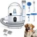 Soonbuy Dog Grooming Kit & Vacuum 2L Large Capacity 3 Clippers Guards Blue